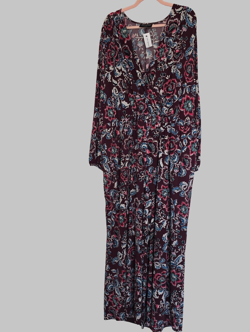 Lane Bryant 22/24 Wide Leg Floral Jumpsuit